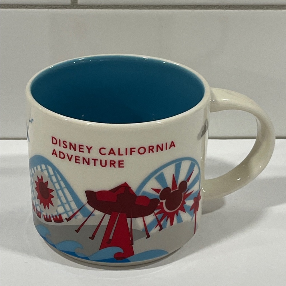 Disney California Adventure Starbucks You Are Here Mug Disney Parks Version 2
